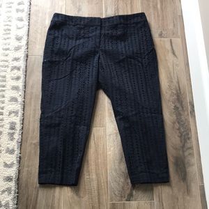 The Loft cropped Julie fit pants